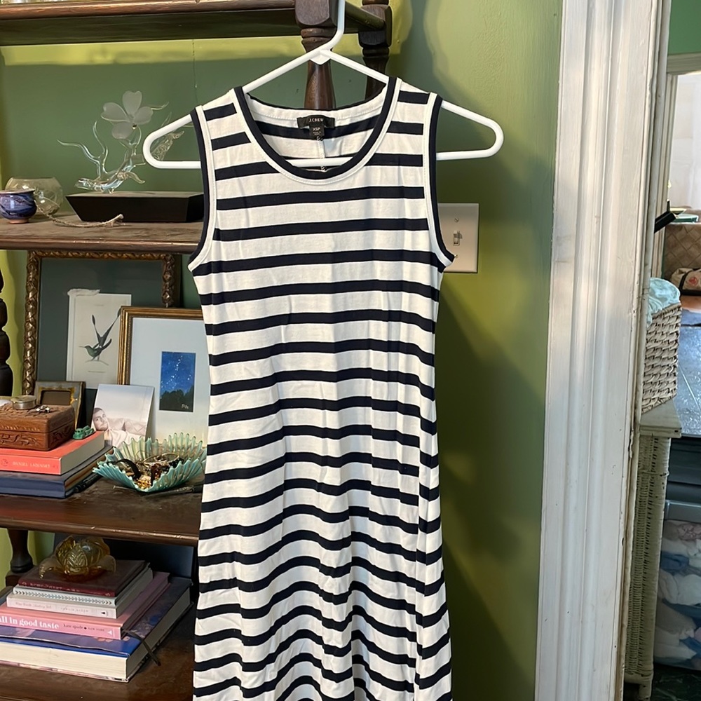 J. Crew Striped Maxi